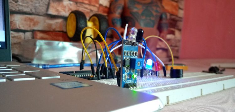 Using an Infrared Proximity sensor Aaenics Circuit Diagram